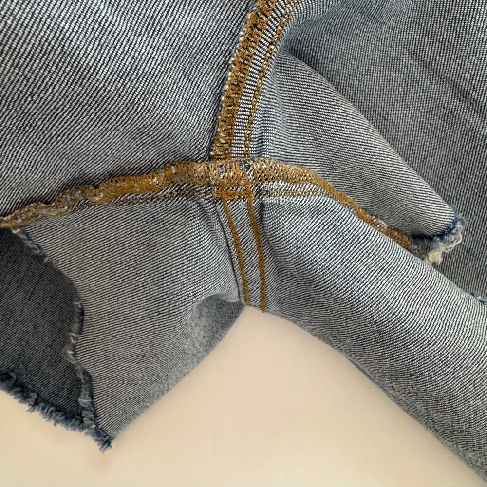 Madewell Curvy High-Rise Denim Shorts Blue Canterdale Wash Jeans Sz 27 - Picture 13 of 15